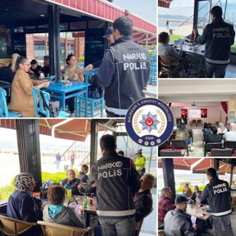 Balıkesir'de  Vatandaşa Narkotik Bilgilendirme Yapıldı